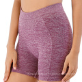 Pantalones cortos de motos para mujeres pantalones cortos de entrenamiento spandex women gym sin costuras pantalones cortos de yoga